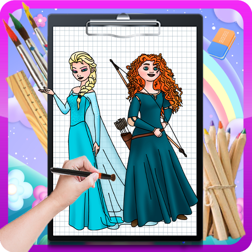 Learn to Draw Cute Princess icon