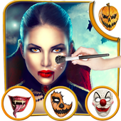Halloween Makeup Photo Editor icon