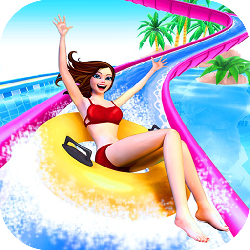 Idle Uphill Waterpark Rush : Aqua Slides and Rides icon