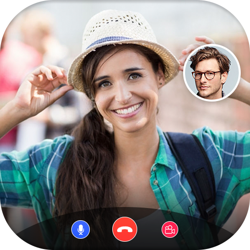 Fake Video Call Girlfriend FakeTime prank icon