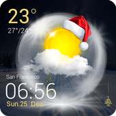 Christmas Weather Widget🎅 on 9Apps