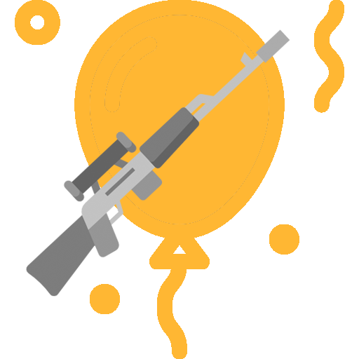 Colorful Balloon Popper Gun Shooting Game icon