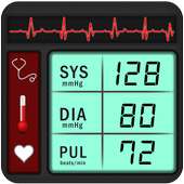 Fingerprint blood pressure calculator simulator on 9Apps