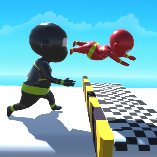 Crowd race 3d - Stickman run in road icon