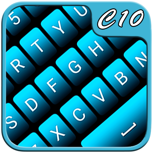 Blue Keyboard icon