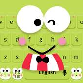 Cute Frog keyboard on 9Apps