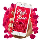 2018Beautiful Red Rose petals Keyboard on 9Apps