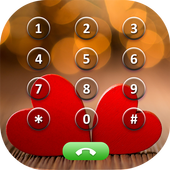 Heart Photo Phone Dialer أيقونة