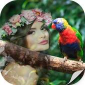 Photo blender Nature - Image mixer: Photo Editor icon