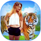 Wild Animal Photo Frame Multi icon