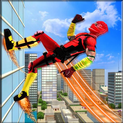 Flying Ninja Hero Crime Simulator Gangster Chase icon