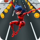 Subway Ladybug &amp; Cat Noir Runner icon