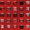 Liquid Red Icon Pack أيقونة