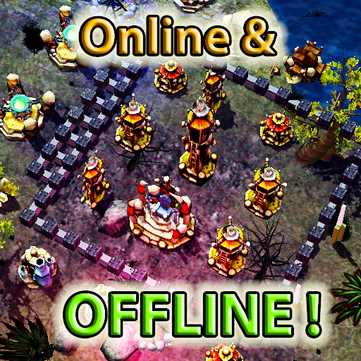 ☣️ Clash Of Orcs ⛺️ City Building Defense War TD icon