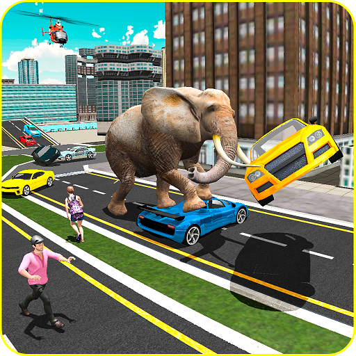 Wild Elephant Attack Simulator 2019 icon