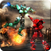 Real Metal Robot Boxing icon