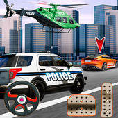 Police Car Pursuit in City : Crime Racing 2019 icon
