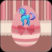 Surprise Eggs Cute Unicorn icon