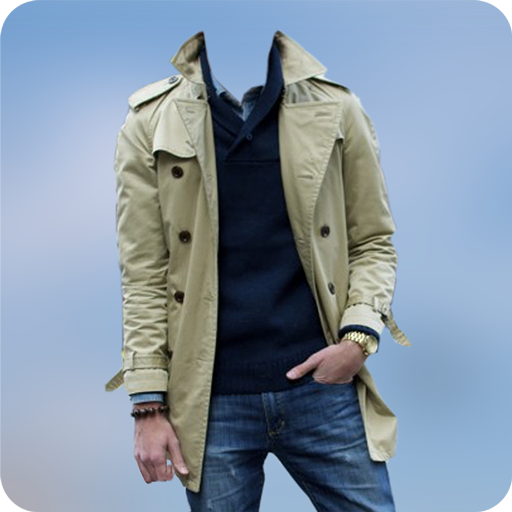 Men Winter Jacket Suit icon