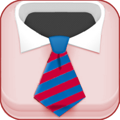 How to tie a tie icon