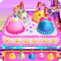 Princesses Cake Cooking