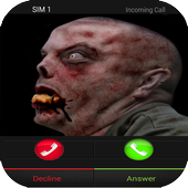 Scary phone call Ghost Prank icon