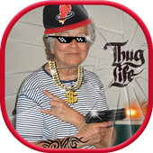 Gangster Stickers Pic Editing icon