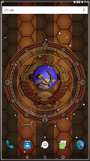 USSR Clock Live Wallpaper screenshot 1