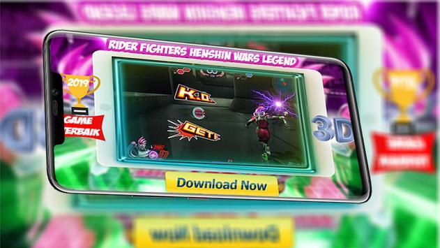Rider Ex Aid Henshin Fighters Guide Wars Legend 3D screenshot 1