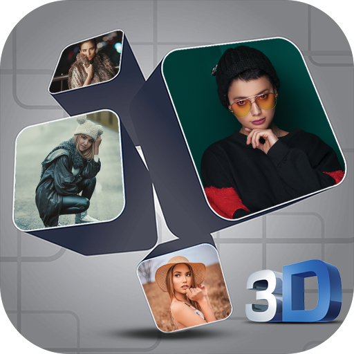 Photo Collage 3D Frame - 3D Photo Creator icon