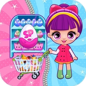 Dolls Games Supermarket icon