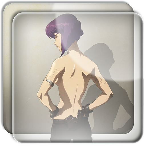 Motoko Parallax Live Wallpaper icon