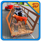Farm Animal Transporter Truck icon