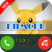 Fake Pikacu Call Phone Prank icon