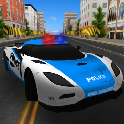 Police Car Racing 3D icon