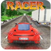 Turbo Car Traffic Racer and Rider icon