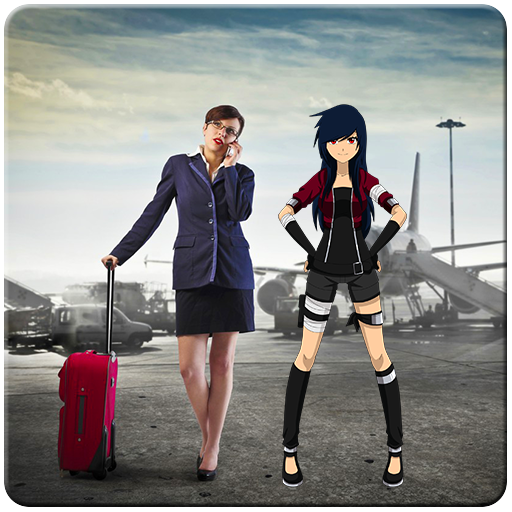 Anime Girls Photo Editor icon