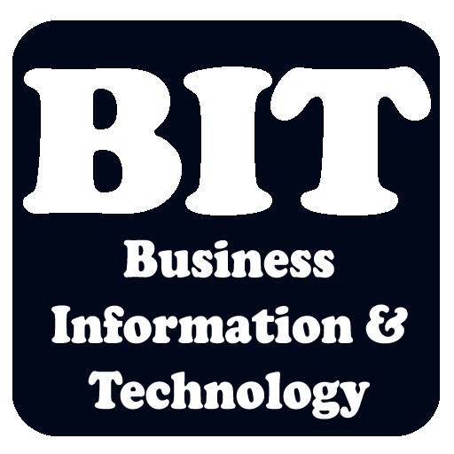Business information and technology icon