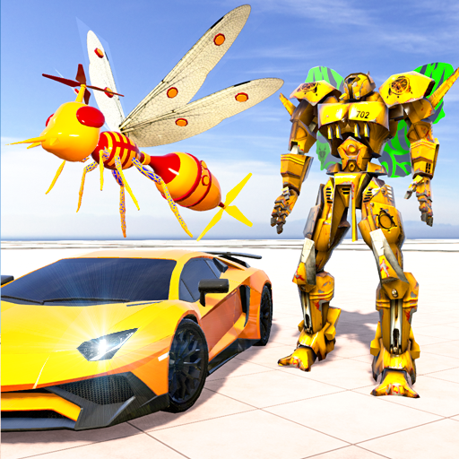 Mosquito Robot Transforming Games: Robot Car Game icon