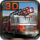Fire Truck Dash 3D Parking icon