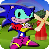 angry sonic runners adventure icon