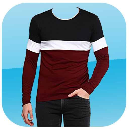 Men T-Shirts Photo Suit Editor icon