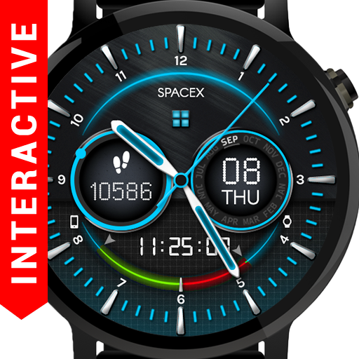 Space-X Watch Face Interactive icon