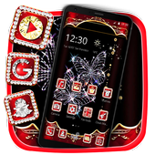 Shiny Diamond Butterfly Launcher Theme🦋 icon