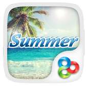 Summer GOLauncher Theme on 9Apps