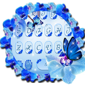 Orchid Flower Keyboard Theme icon