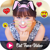 Cat Face Video Maker icon