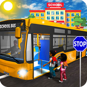 City School Bus Drive Sim icon