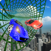 Crazy Ultra Ramp Car Drive: Unlock Stunts icon