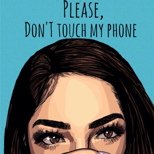 Don't Touch My Phones Wallpaper आइकन